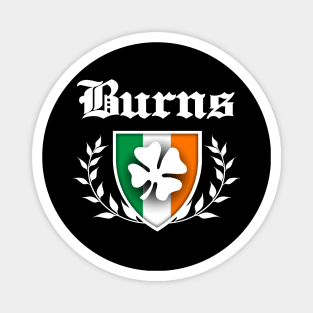 Burns Shamrock Crest Magnet